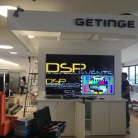 INSTALLATION MUR ECRANS STAND GETTING-MARSEILLE